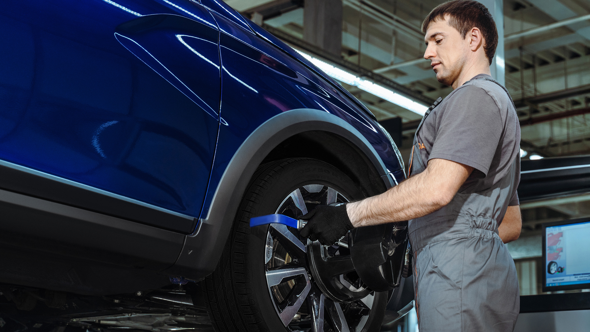 Пройти ТО любой модели LADA и получи скидку на шиномонтаж 50% Акция действует с 01.05.2026 по 31.05.2026